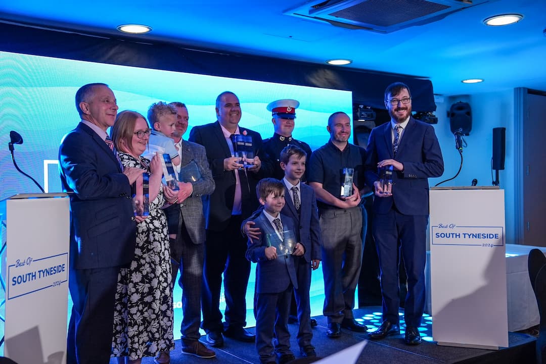 ITC Service celebrating the Sustainability Champion award