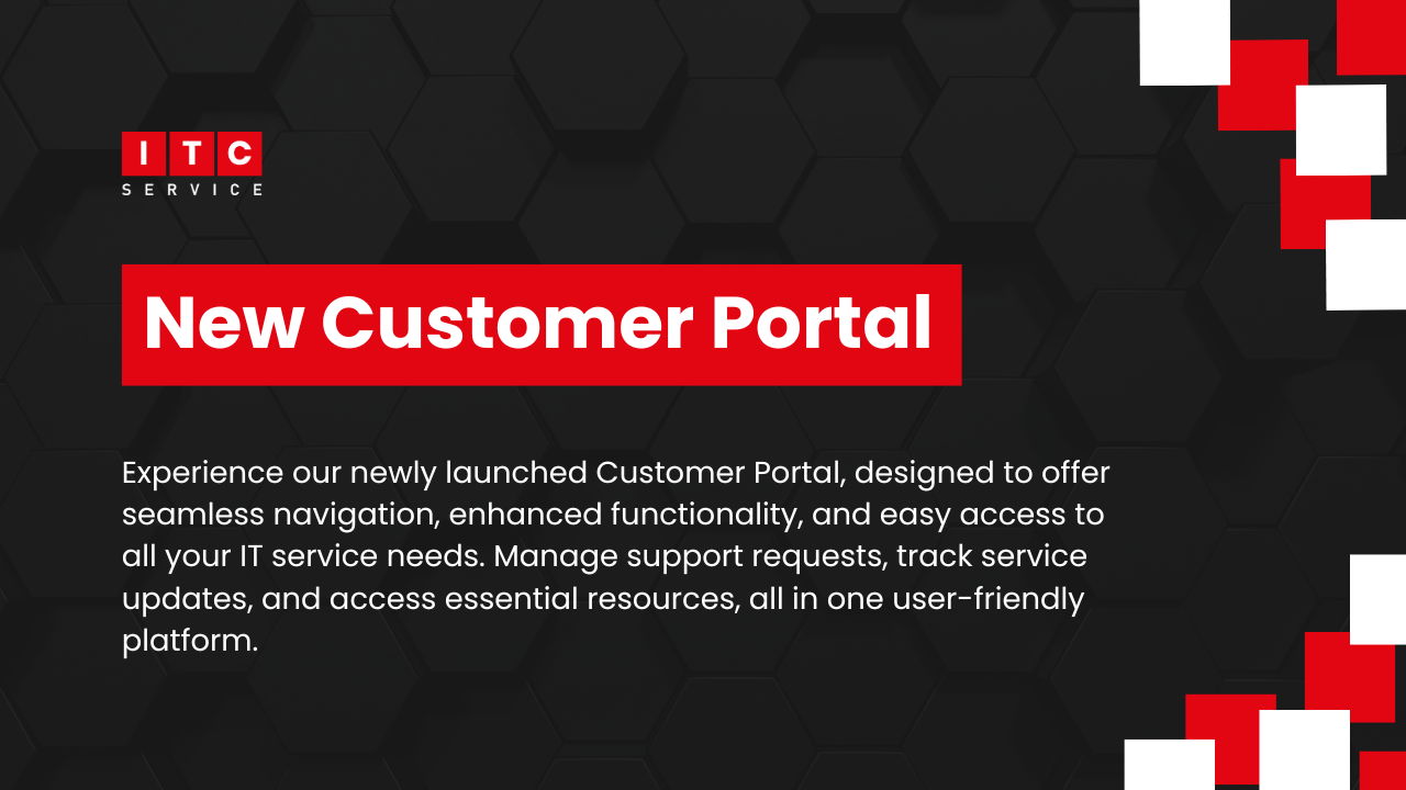 ITC Service New Customer Portal demonstration