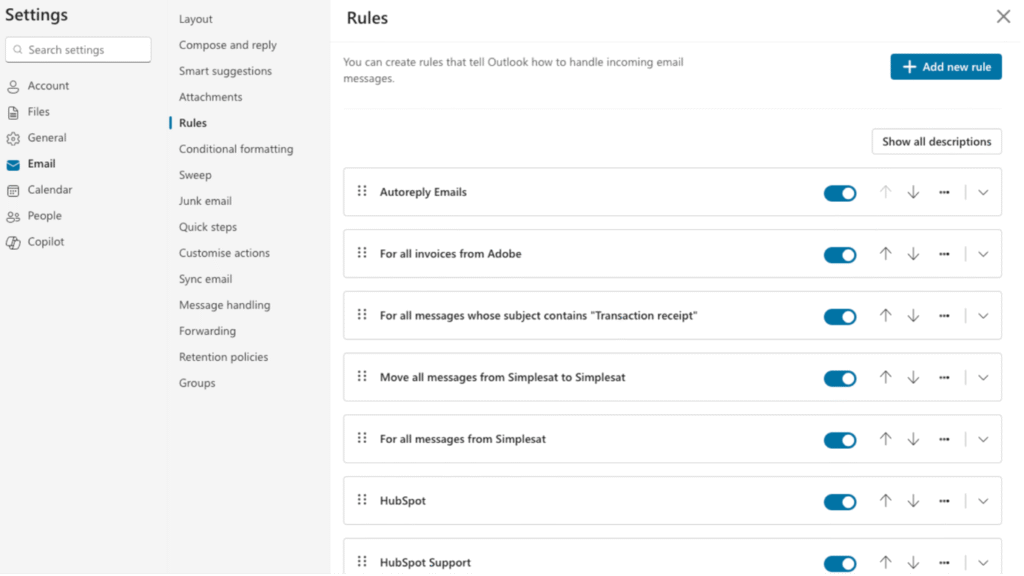 The Basics of Setting Up Rules in Outlook 1 Rules1